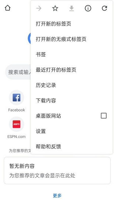 谷歌浏览器手机版安卓1
